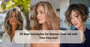 20 Best Hairstyles for Women Over 40 with Thin Fine Hai