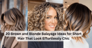 20 Brown and Blonde Balayage Ideas for Short Hair That Look Effortlessly Chic