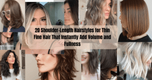 20 Shoulder-Length Hairstyles for Thin Fine Hair That Instantly Add Volume and Fullness