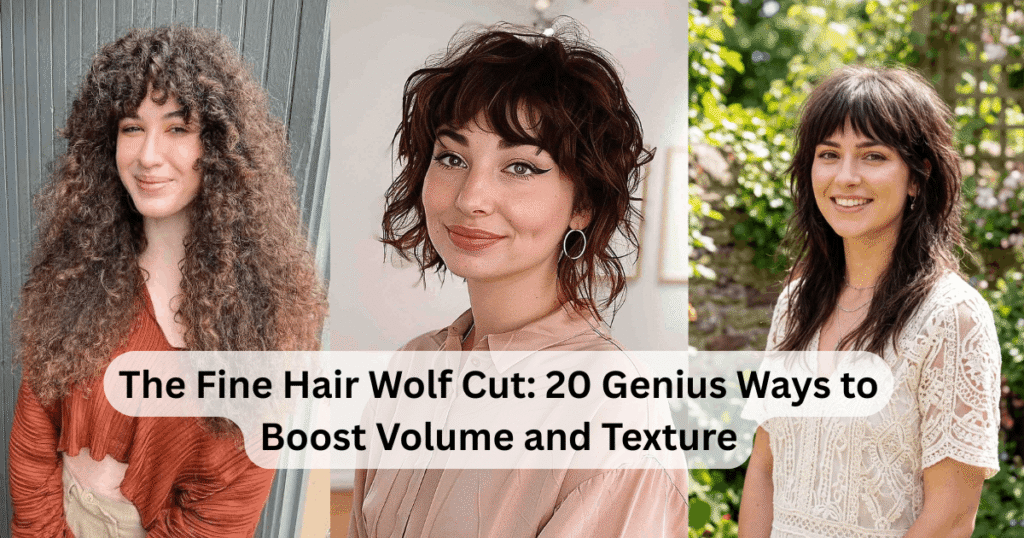 The Fine Hair Wolf Cut: 20 Genius Ways to Boost Volume and Texture