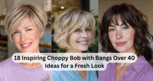 18 Inspiring Choppy Bob with Bangs Over 40 Ideas for a Fresh Look