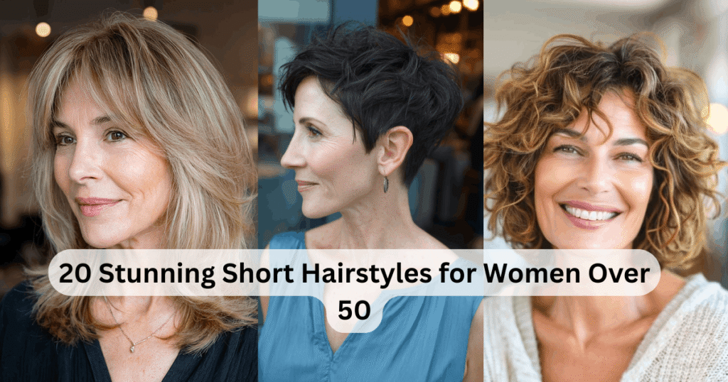 20 Stunning Short Hairstyles for Women Over 50